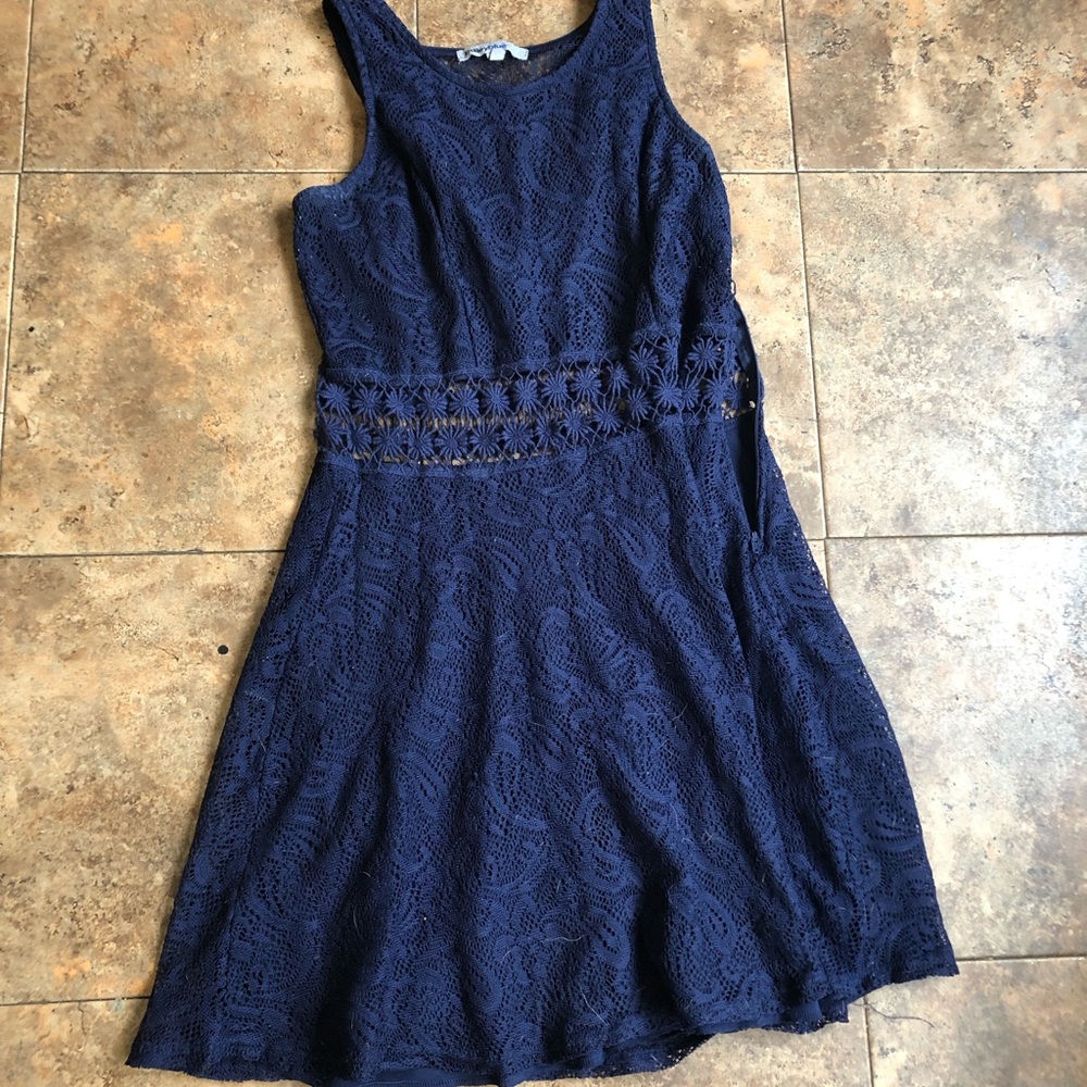 Navy blue dress